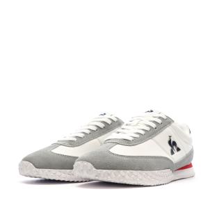 Baskets Blanches/Grises Homme Le Coq Sportif Veloce I Optical vue 6