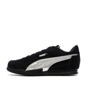 Zapatillas negras/plateadas para niño Puma Bella Donna ver 0