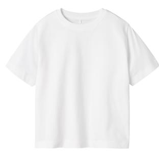 T-Shirt Blanc Fille Name it Vobbo pas cher