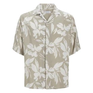 Chemisette Beige/Ecru Garçon Jack & Jones Resort Floral pas cher