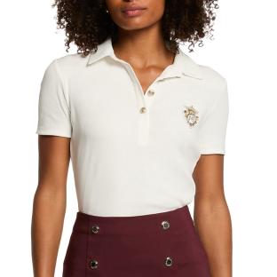 Polo Blanc Femme Morgan DPOLLA vue 0