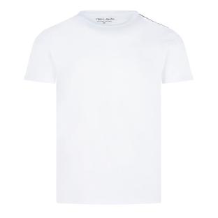 T-shirt Blanc Homme Teddy Smith Tucker 2 pas cher