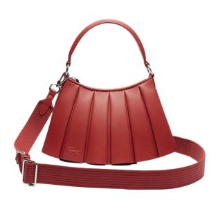 Sac à main Rouge Femme Lacoste Small Runway vue 0