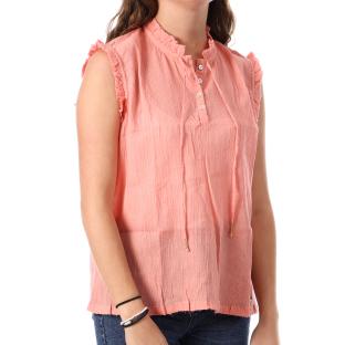 Blouse Rose Femme Teddy Smith Alvina pas cher
