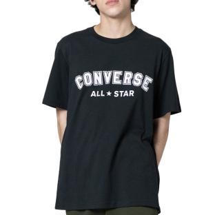 T-shirt Noir Homme Converse Classic vue 0