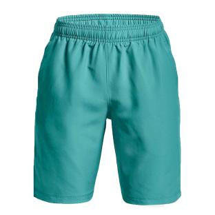 Short Bleu Garçon Under Armour Woven pas cher