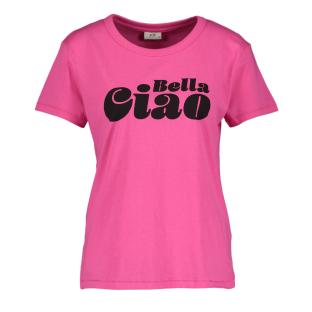 T-shirt Rose/Noir Femme JDY 15311702 pas cher