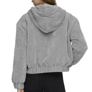 Veste Grise Femme Only Suva Corduroy vue 0