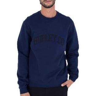 Sweat Marine Homme Hurley Applique vue 2