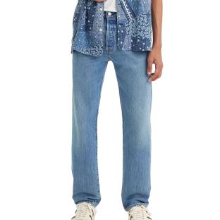 Jean Bleu Clair Homme Levi's 501 Straight pas cher