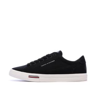 Baskets Noires Homme Tommy Hilfiger Vulc Core Rwb vue 0