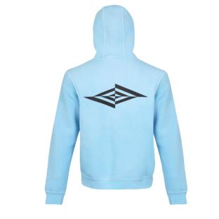Sweat à Capuche Bleu Umbro Logo AT vue 2
