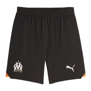 OM Short de Foot Noir Homme Puma 2023/24 pas cher