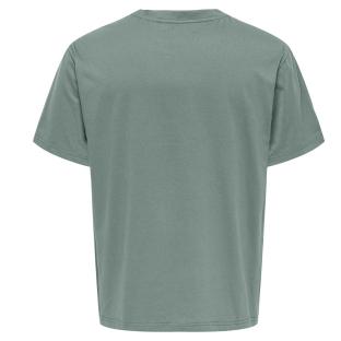 T-shirt Vert D'eau Homme Only & Sons Chinois vue 2