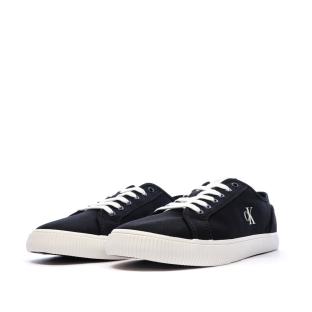 Baskets Noir/Blanc Homme Calvin Klein Jeans Ess Vulc Low vue 6