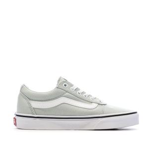 Baskets Vertes d'eau Femme Vans Canvas vue 2