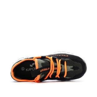 Baskets Kaki/Noir Garçon Kaporal Dofini vue 0