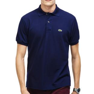 Polo Marine Homme Lacoste L1212 pas cher