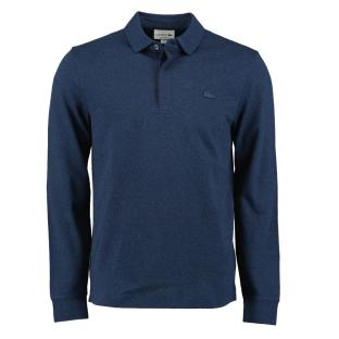 Polo Bleu Homme Lacoste Paris vue 0