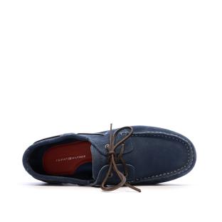 Mocassins Bleu Homme Tommy Hilfiger Boat vue 0
