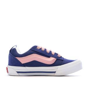Baskets Bleu/Rose Fille Vans Knu Skool 2 vue 2