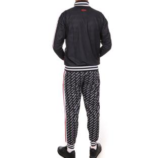 Survêtement Noir/Rouge Brillant Homme Supreme Grip Sanchez vue 2