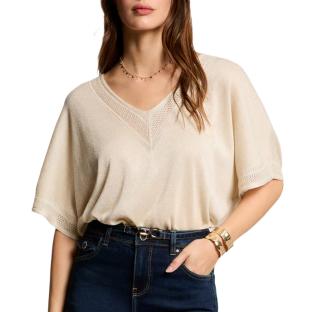 Pull Écru Femme Morgan MCHRIS pas cher