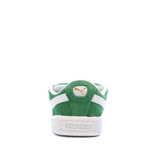 Baskets Verte Garçon Puma Suede XL vue 3