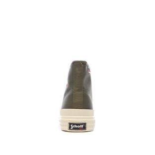 Baskets Kaki Homme Schott William vue 3