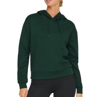 Sweat Capuche Vert Foncé Femme Only Play Plounge pas cher