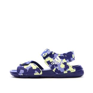 Sandales Bleu/Vert Garçon Adidas Altaswim C pas cher