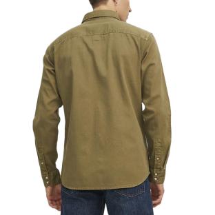 Chemise Kaki Homme Jack & Jones Heridan vue 2