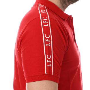 Polo Rouge Homme Liverpool PO1 vue 3