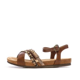 Sandales Marron Femme Relife Jillica pas cher
