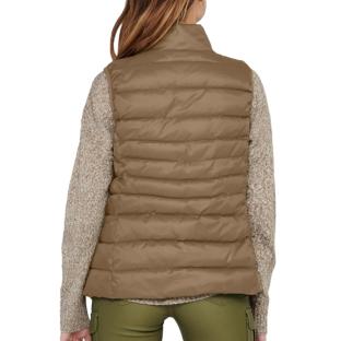 Doudoune Sans Manches Marron Femme Only Quilted 15225157 vue 2