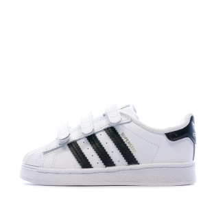 Baskets Blanche Bébé Adidas EF4842 pas cher