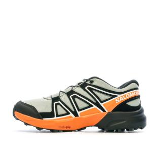 Chaussures de Trail Orange/Vert Junior Garçon Salomon Speedcross pas cher