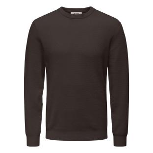 Pull Noir Homme Only & Sons Life pas cher