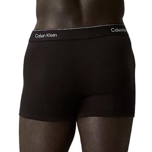 x3 Boxers Noirs/Rouges Homme Calvin Klein Relaxed Fit Trunk vue 0