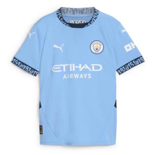 Manchester City Maillot Réplica Domicile Junior Puma 2024/2025 vue 0