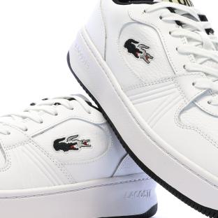 Baskets Blanc/Noir Homme Lacoste L001 vue 0