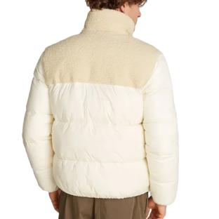 Doudoune Blanche Homme Calvin Klein Sherpa vue 2