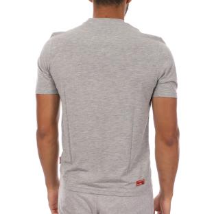 T-shirt Gris Homme Supreme Grip Norris vue 2