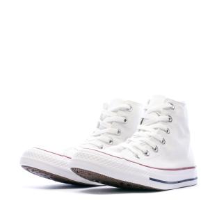 Baskets blanches mixte Converse All Star High vue 5