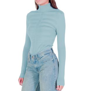 Pull Bleu Menthe Femme Morgan MENTHYO pas cher