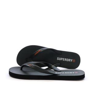 Schwarze Herren-Flip-Flops Superdry Core Essential Flip Flop Ansicht 0