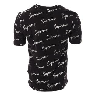 T-shirt Noir Homme Supreme Grip Many vue 2