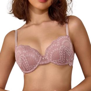 Soutien-Gorge Vieux Rose Femme Les Petites Bombes Nathalie pas cher