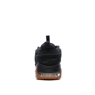 Basket Noir Homme NIKE Air More Uptempo Low Gomme vue 3