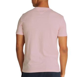 T-shirt Rose Homme Tommy Hilfiger Jaspe DM0DM20363 vue 2
